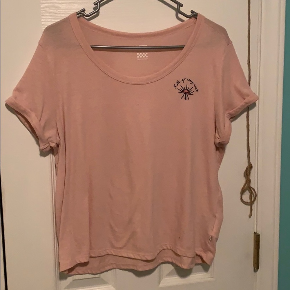 Embroidered tee